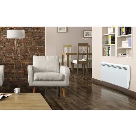 Carrera Radiateur Électrique LCD Céramique Blanc 1000W NATA — photo 2