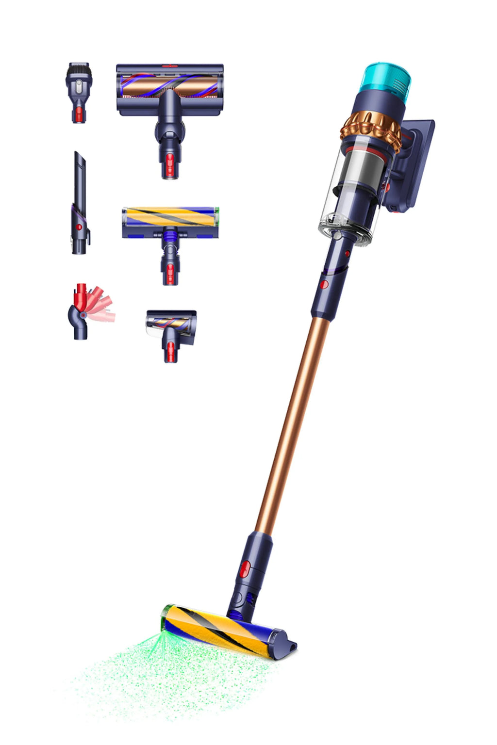 2026 Aspirateur sans-fil Dyson Gen5detect™ Absolute (Bleu/Cuivre)