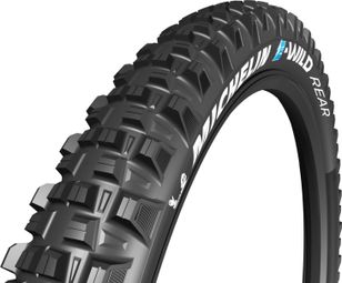Pneu VTT Arrière Michelin E-Wild Rear 27.5'' Plus Tubeless Ready Souple Compétition Line Gum-X — photo 1