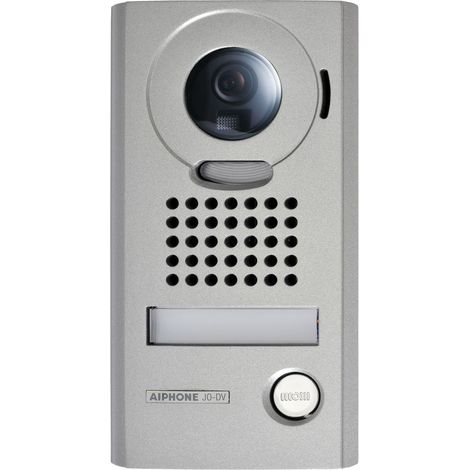 Aiphone – Platine de rue interphone JODV avec caméra intégrée – IP54 – Éclairage LED – Fixation en saillie – Compatible avec kits JO et JO Wi-Fi — photo 2