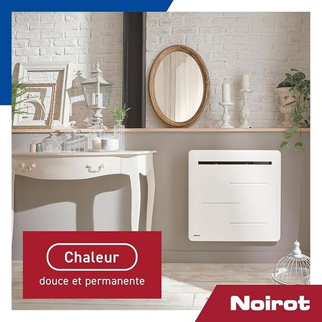 Radiateur à inertie céramique NOIROT Amaroc horizontal 1500W blanc — photo 2