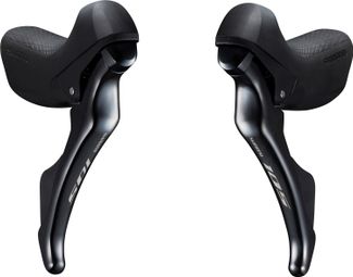 Paire de Commandes Shimano STI 105 ST-R7000 11V Noir — photo 1