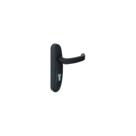 JPM – Serrure antipanique avec béquille débrayable – Compatible portes bois, métal, PVC jusqu'à 55 mm – Fonction clé prisonnière – Haute résistance effraction — photo 3