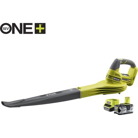 RYOBI Souffleur 18V One+ - 1 batterie LithiumPlus 4.0Ah - 1 chargeur rapide 2.0Ah RBL1820S40F — photo 1