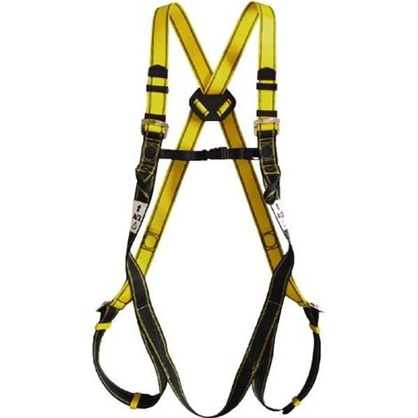 Levac – Kit harnais antichute toiture – 2 points d'accrochage – Corde 15m – Système mains libres – Normes EN 361 et EN 362 — photo 4