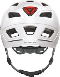 Casque Urbain Abus Hyban 2.0 Blanc — photo 3