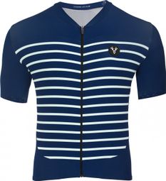 Maillot Manches Courtes LeBram Ventoux Marine Coupe Ajustée — photo 2