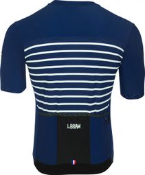 Maillot Manches Courtes LeBram Ventoux Marine Coupe Ajustée — photo 3