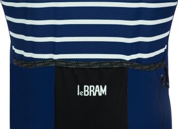 Maillot Manches Courtes LeBram Ventoux Marine Coupe Ajustée — photo 5