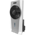 Fabrilamp – Ventilateur sur pied nébulisateur blanc 90W – 3 vitesses – Réservoir 2,5L – Moteur ionisant pour air purifié – Dimensions 79x39,5x25 cm — photo 1