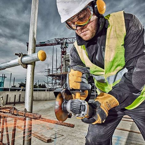 Dewalt – Meuleuse d'angle 18V sans balais – Ø125mm – Moteur Brushless – Frein électronique – Pour béton armé et métal — photo 2