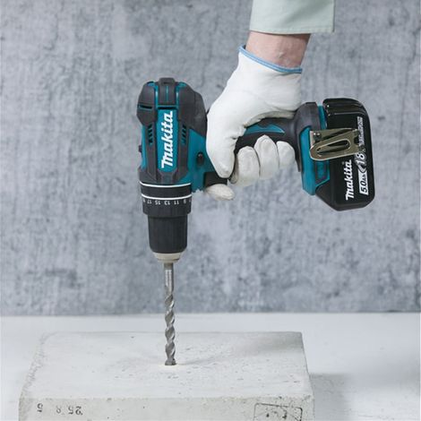 Perceuse visseuse à percussion MAKITA DHP482RMJ - 18V - 4.0Ah - 2 batteries - Chargeur - Coffret — photo 3