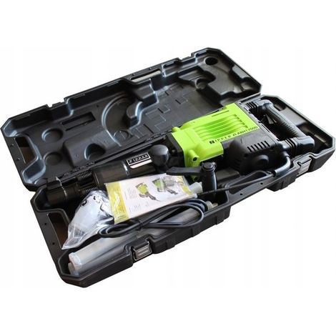 Zipper – Marteau-piqueur 1700 W – Énergie d'impact 65 Joules – Cadence 1900 coups/min – Pour béton armé – Livré avec burins et coffret — photo 4