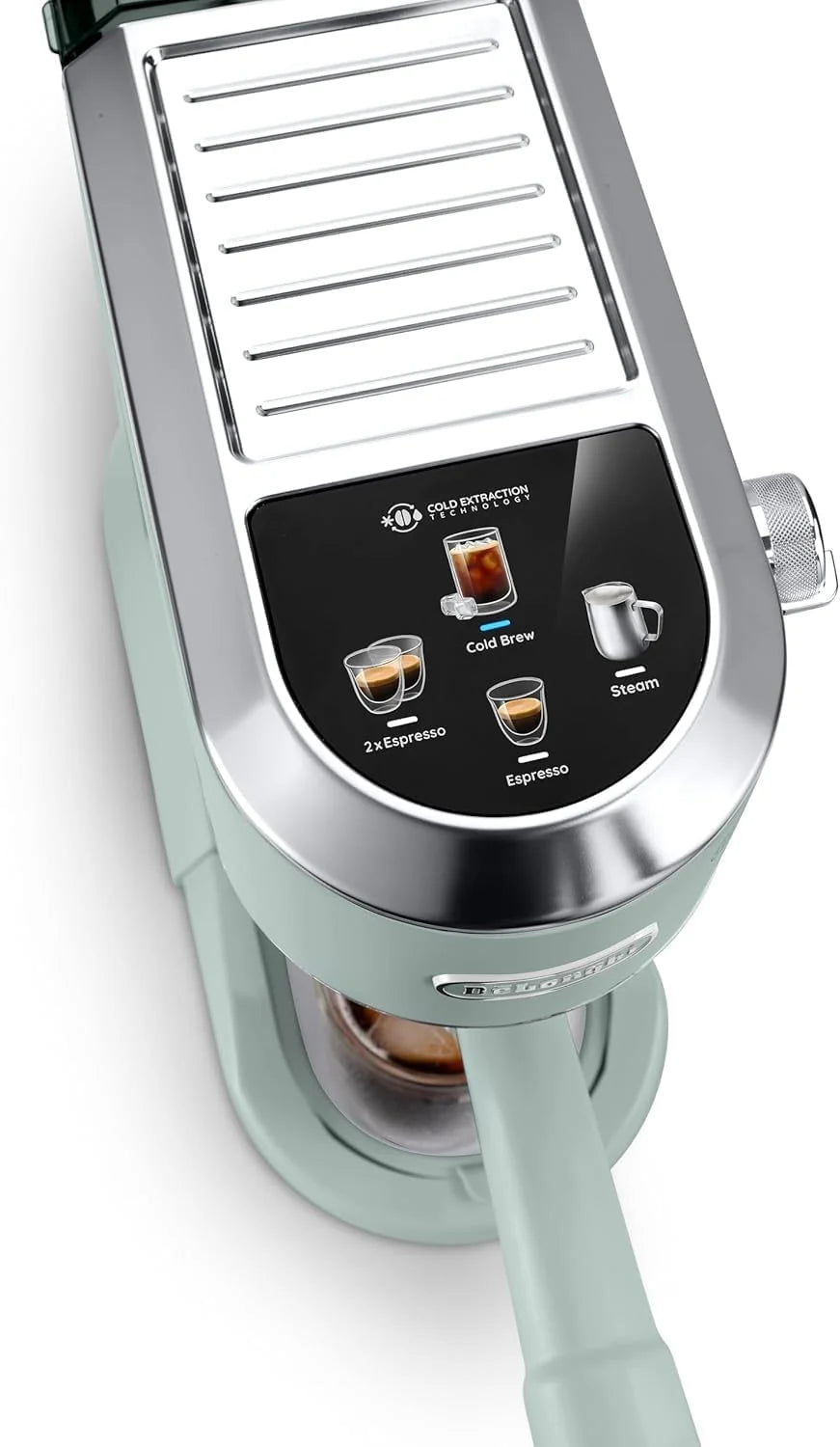 2026 De'Longhi Dedica – Cafetière à pompe en acier inoxydable pour café moulu ou individuel, expresso et cappuccino, réservoi