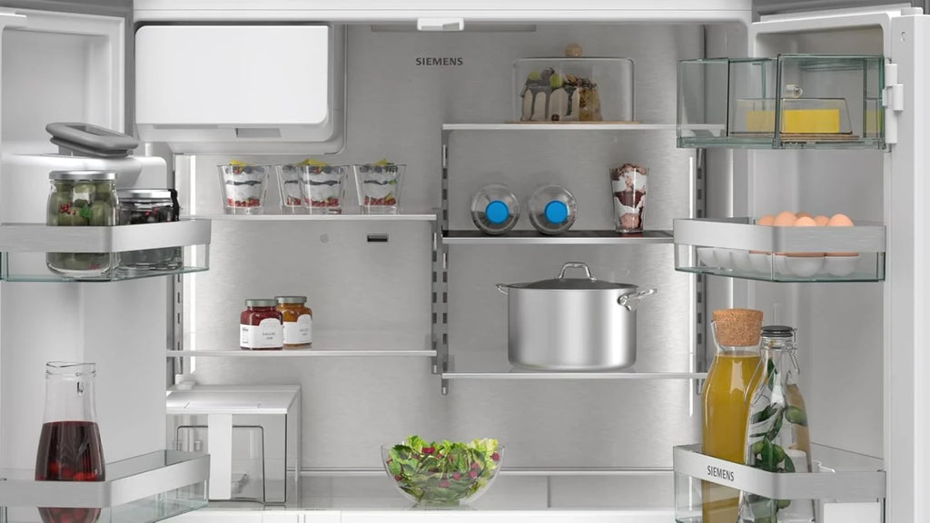 2026 SIEMENS KF96NVPEA iQ300 Multi-Door-Kühlschrank, 183 x 91 cm, 405 L Kühlen & 200 L Gefrieren, hyperFresh längere Frische