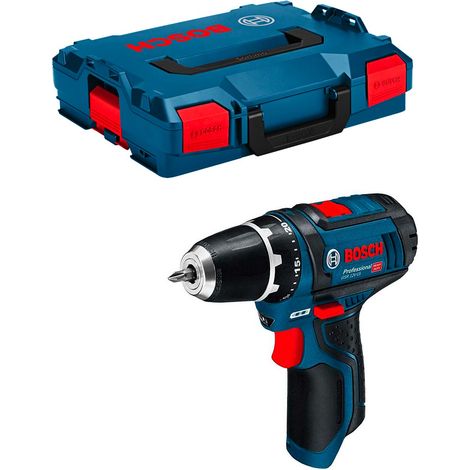 Perceuse visseuse 12V BOSCH GSR 12V-15 - machine nue + coffret L-Boxx - 060186810D