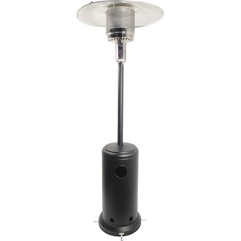 Happy Garden – Parasol chauffant OSLO – Gaz 12kW – Acier inoxydable – Surface de chauffe 30m² – Système d'allumage piézo — photo 1