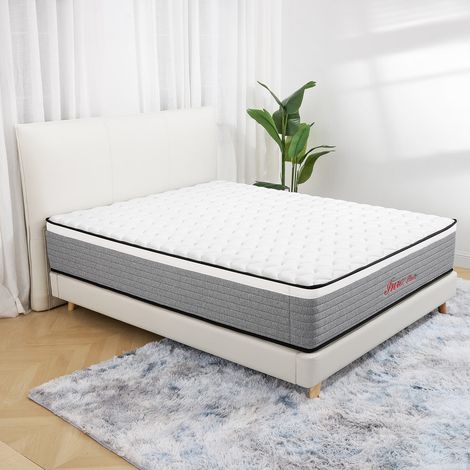 Matelas 160x200 cm INRE, Mousse à Mémoire de Forme, Epaisseur 20cm, Confort Ferme, Confort Optimal, 7 Zones Ergonomique — photo 5