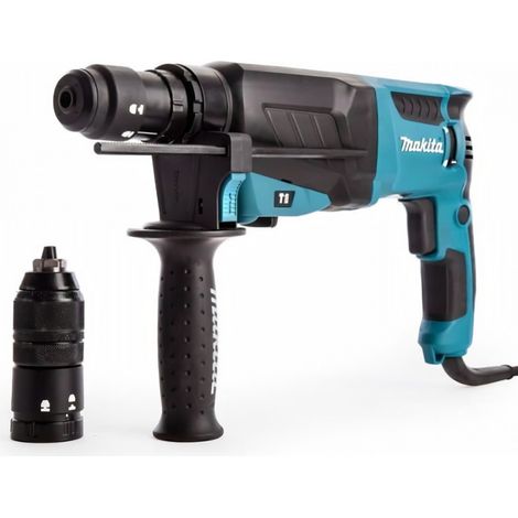 Perforateur burineur MAKITA HR2630TX4 - 800W - SDS-Plus - En coffret avec kit d'accessoires — photo 5