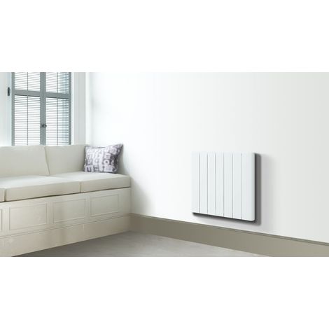 Carrera – Radiateur électrique 1500W – Inertie céramique – Thermostat ECOPILOTE LCD – IP24 pour installation murale — photo 2