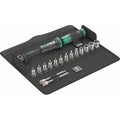 Wera – Coffret de clés dynamométriques 16 pièces 2,5 - 25 Nm 1/4 – Précision ± 4% – Boîte textile compacte – Pour entretien véhicules — photo 1