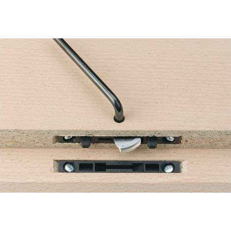Lamello – Clamex P-14 lot de 80 paires pour assemblage démontable – Fixation P-System sans outil – Compatible panneaux 16mm – 145334 — photo 6