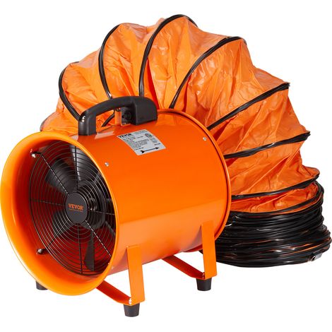 VEVOR Ventilateur deExtraction 367 W Extracteur deAir Conduit Industriel 304,8 mm Tuyau deExtraction 10 m Volume deAir 4373 m3/h Ventilateur deEvacuation pour Extraire Fumee Maison Travail — photo 1