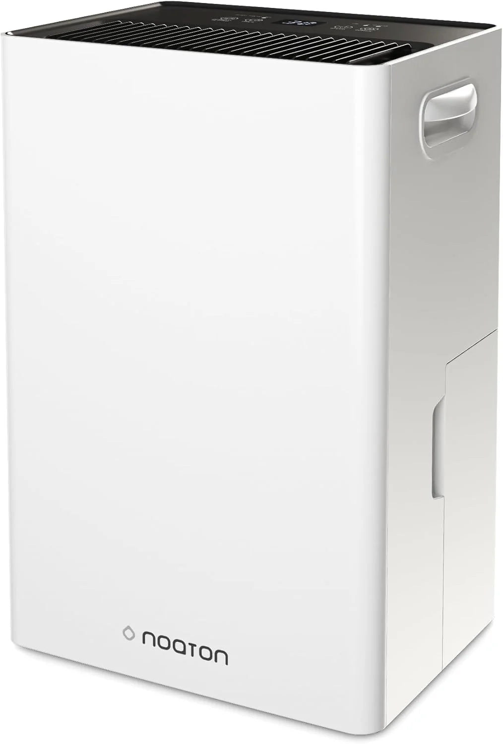 2026 Noaton Déshumidificateur Portable Silencieux, 24L/jour, Minuterie 24h, Réservoir 5,5L, Drainage Continu, avec Dégivrage