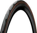 Pneu Route Continental Grand Prix 5000 700c Tubetype Souple BlackChili Vectran Breaker LazerGrip ACT Marron — photo 1