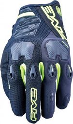 Gants Five Gloves Enduro 2 Noir / Jaune Fluo — photo 1