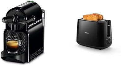 2026 De’Longhi 203549 Inissia Cafetière à Capsules Nespresso, Plastique, Noir