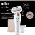 Braun – Épilateur électrique femme Wet & Dry – Tête flexible 360° – 40 pincettes – Épilation durable à domicile — photo 1