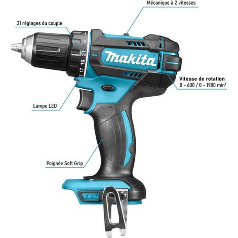 Perceuse visseuse MAKITA DDF482Z - 18V LXT - Machine seule