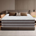 Yidatong – Matelas ressorts ensachés 140x190 cm – Épaisseur 27 cm – Confort mi-ferme – 7 zones de confort – Mousse à mémoire de forme respirante — photo 1