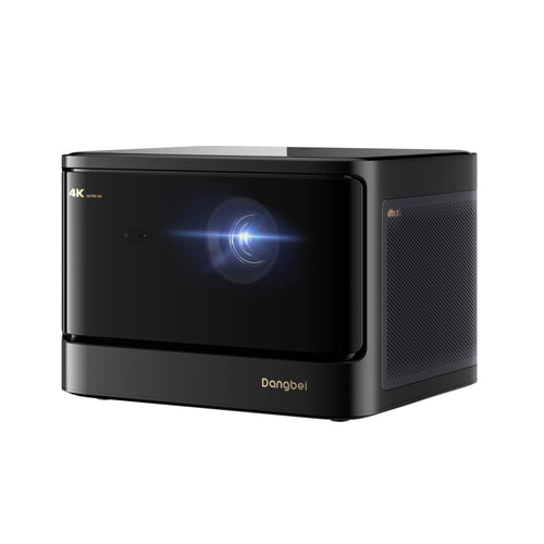 2026 4K Vidéoprojecteur & Blu-Ray 3D, 2450 ISO Lumens, Dangbei Vidéoprojecteur avec GTV/Netflix, Home cinéma, 2x12W Haut-Parl