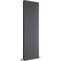Hudson Reed – Radiateur vertical anthracite 178 x 59cm – Puissance 2335W – Chauffe rapide – Acier léger et durable – Pour chauffage central — photo 1