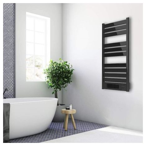 Cecotec – Sèche-serviettes électrique 2000 W – Chauffage céramique 1500 W – Écran LED – Télécommande – Minuterie 24h – Protection IPX1 — photo 4