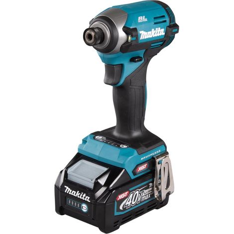 Makita – Visseuse à percussion sans fil 40V – Moteur sans balais – Technologie XPT contre poussière et humidité – Couple 210Nm – 4 vitesses