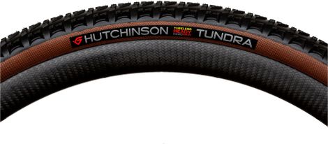 Pneu Gravel Hutchinson Tundra 700 mm Tubeless Ready Souple Hardskin Bi-Compound Flancs Beiges Tan — photo 4