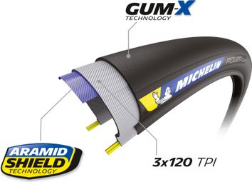 Pneu Route Michelin Power Cup Competition Line 700 mm Tubetype Souple Aramid Shield Gum-X — photo 6
