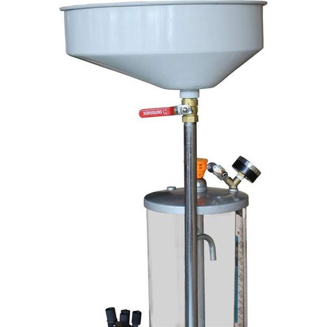 Varan Motors – Récupérateur d'huile de vidange pneumatique NEOLD16 – 80L – Bac de collecte 20L – Vidange par aspiration et gravité – Pour ateliers auto — photo 3