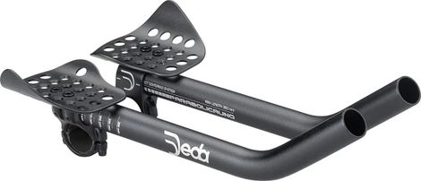 Prolongateurs Deda Parabolica Uno Aluminium 31.7 mm Noir + Entretoises de Rehausse — photo 1