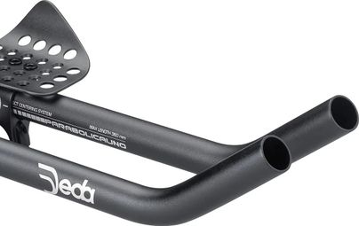 Prolongateurs Deda Parabolica Uno Aluminium 31.7 mm Noir + Entretoises de Rehausse — photo 2