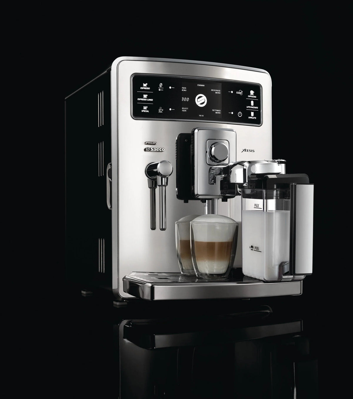 2026 Philips Saeco Xelsis Digital ID / HD8946/01 Machine à café Inox brillant (Import Allemagne)