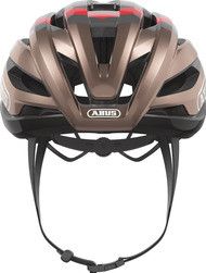 Casque Abus StormChaser Metallic Copper Beige / Rouge — photo 3