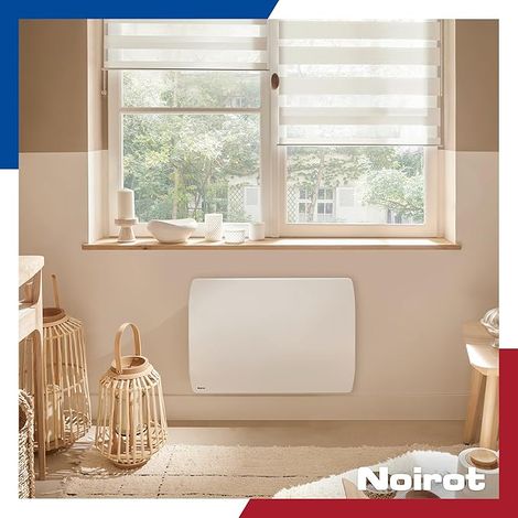 Radiateur à inertie sèche NOIROT RadNéo horizontal 1000W blanc — photo 2