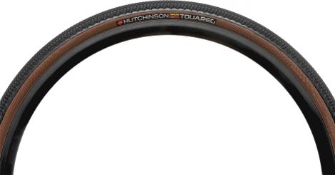 Pneu Gravel Hutchinson Touareg 700mm Tubeless Ready Souple Hardskin Flancs Beiges Tan — photo 3