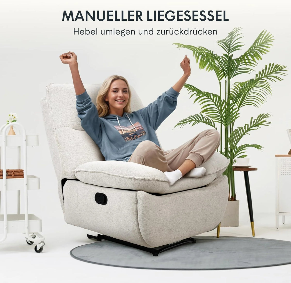2026 Fauteuil inclinable FLEXISPOT XC6, canapé pivotant à bascule, fauteuil TV avec dossier réglable, fauteuil inclinable pou