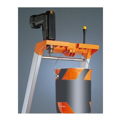 Tubesca Comabi – Marchepied alu ultra résistant 3 marches – Hauteur accès 2.66 m – Charge maxi 150 kg/m² – Norme EN 131 – Usage intensif — photo 2