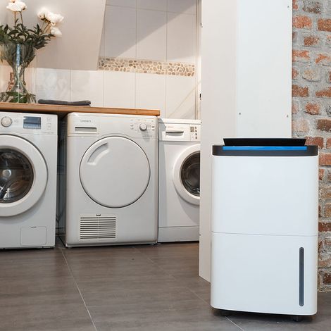 Déshumidificateur 50L/j connecté – Compresseur – Évacuation par pompe de relevage – Surface max 200 m² – Niveau sonore 56 dB – Air&Me — photo 2